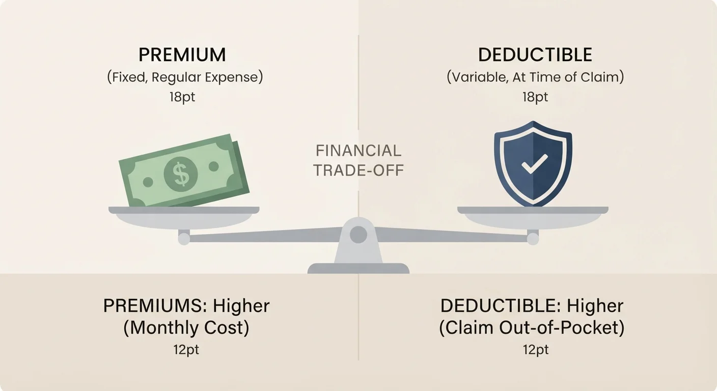 Deductibles and Premiums: The Trade-Off at the Heart of Every Policy