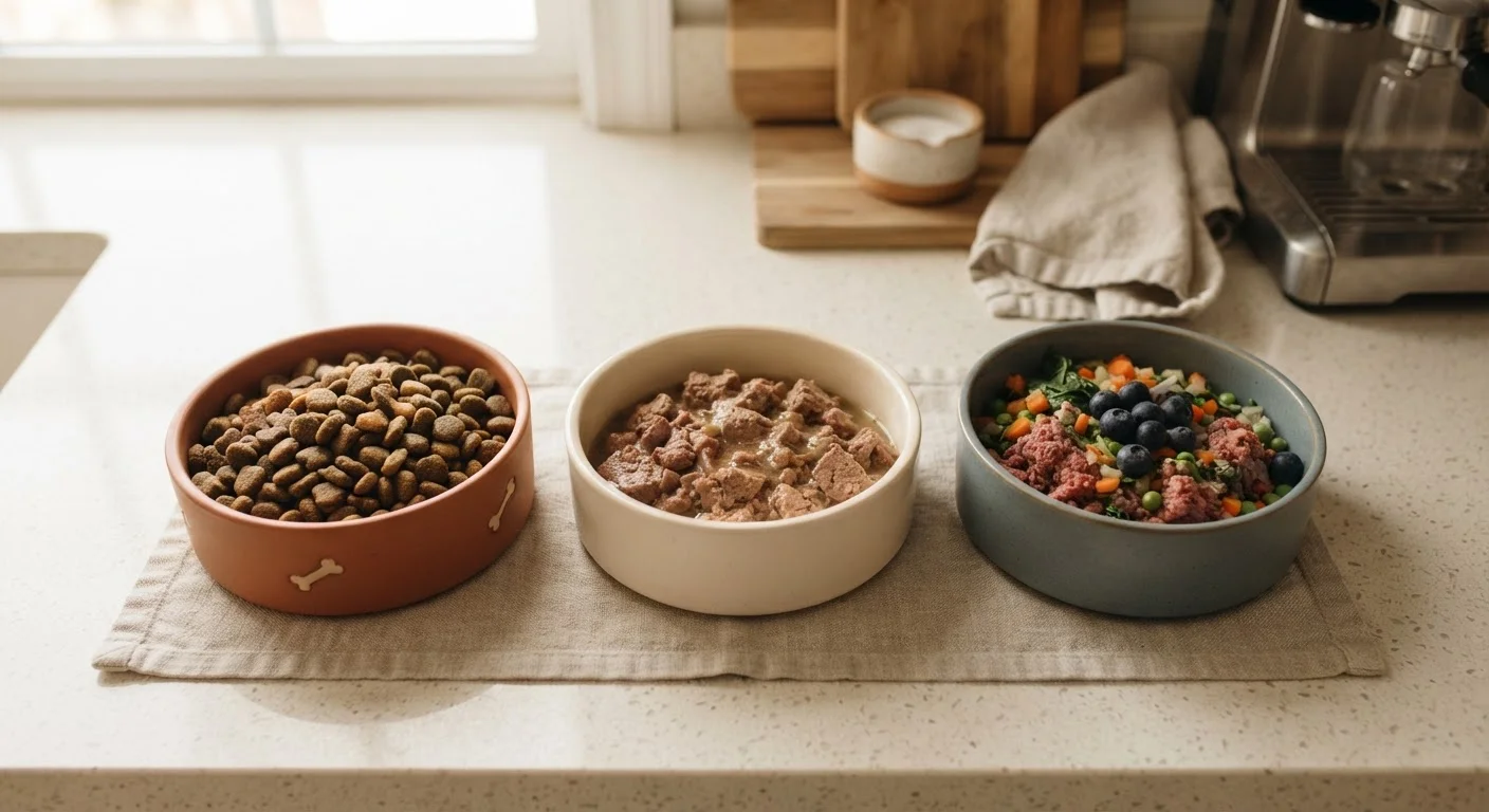 Dry Food, Wet Food, or Raw: Comparing Common Pet Diets