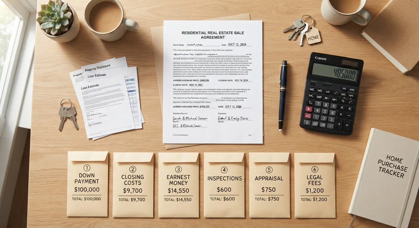 Every Cost You'll Pay on Closing Day — and What Each One Is For