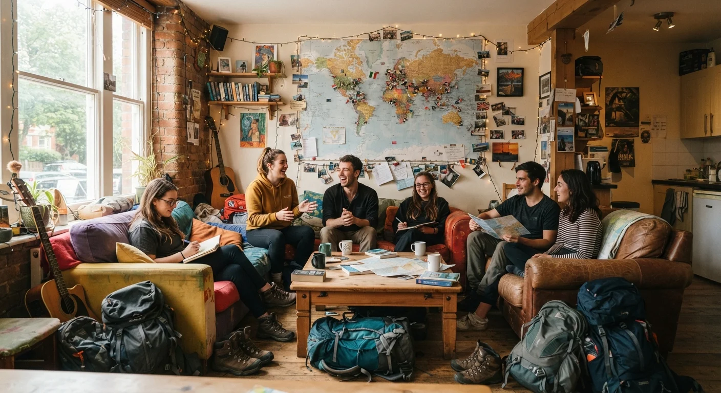 Hostels, Guesthouses, and Couchsurfing: What Each Option Actually Involves