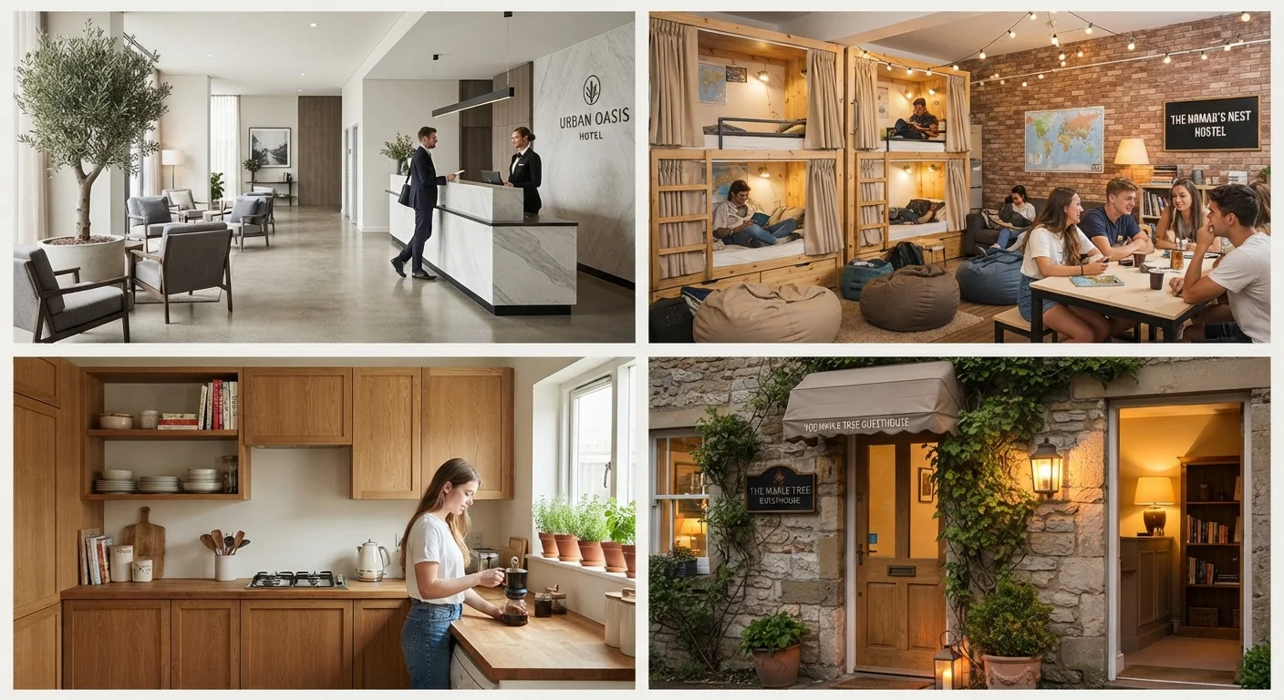 Hotel, Hostel, Apartment, or Guesthouse: Matching Accommodation to Your Trip