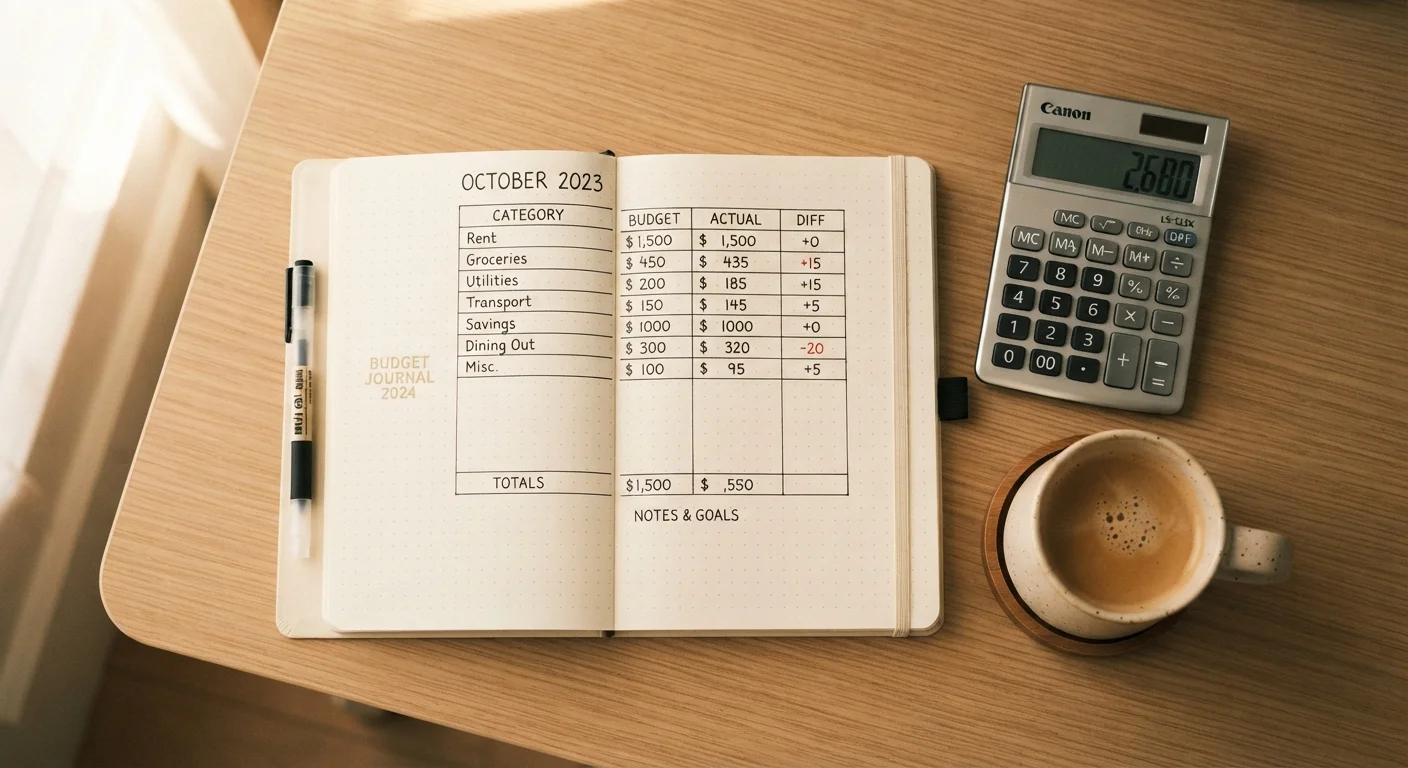 Monthly Budget Setup Checklist for First-Timers
