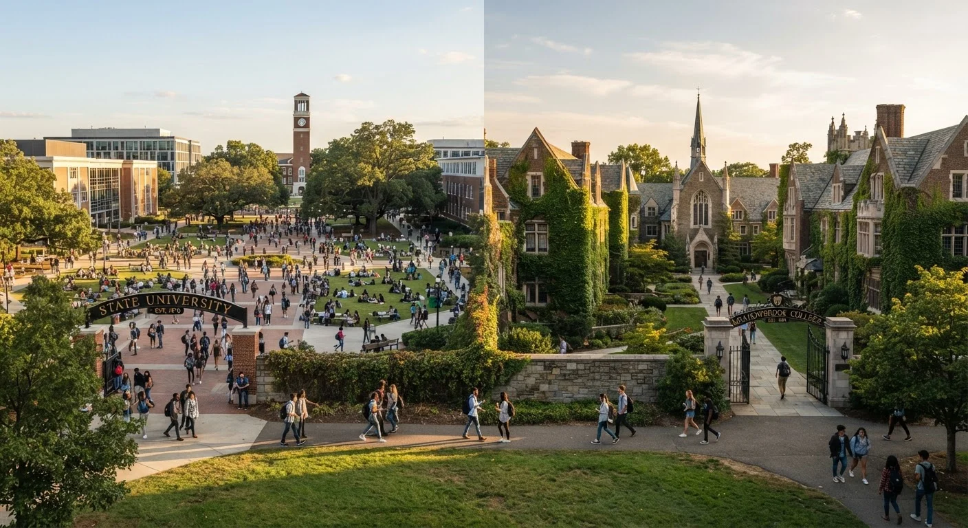 Public vs. Private Universities: What the Difference Actually Means for You