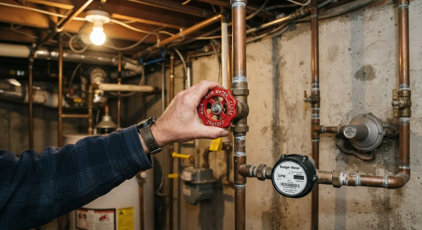Shutting Off Your Water Supply in an Emergency