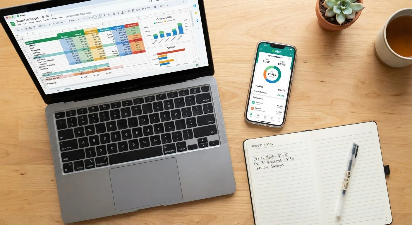 Spreadsheet vs. App: Two Ways to Track Your Spending
