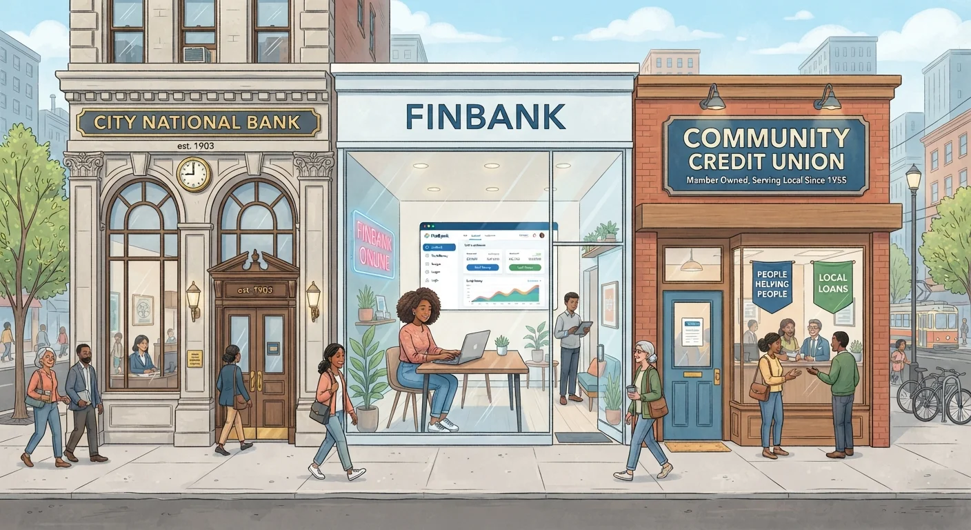 Traditional Banks, Online Banks, and Credit Unions: Which Suits You?