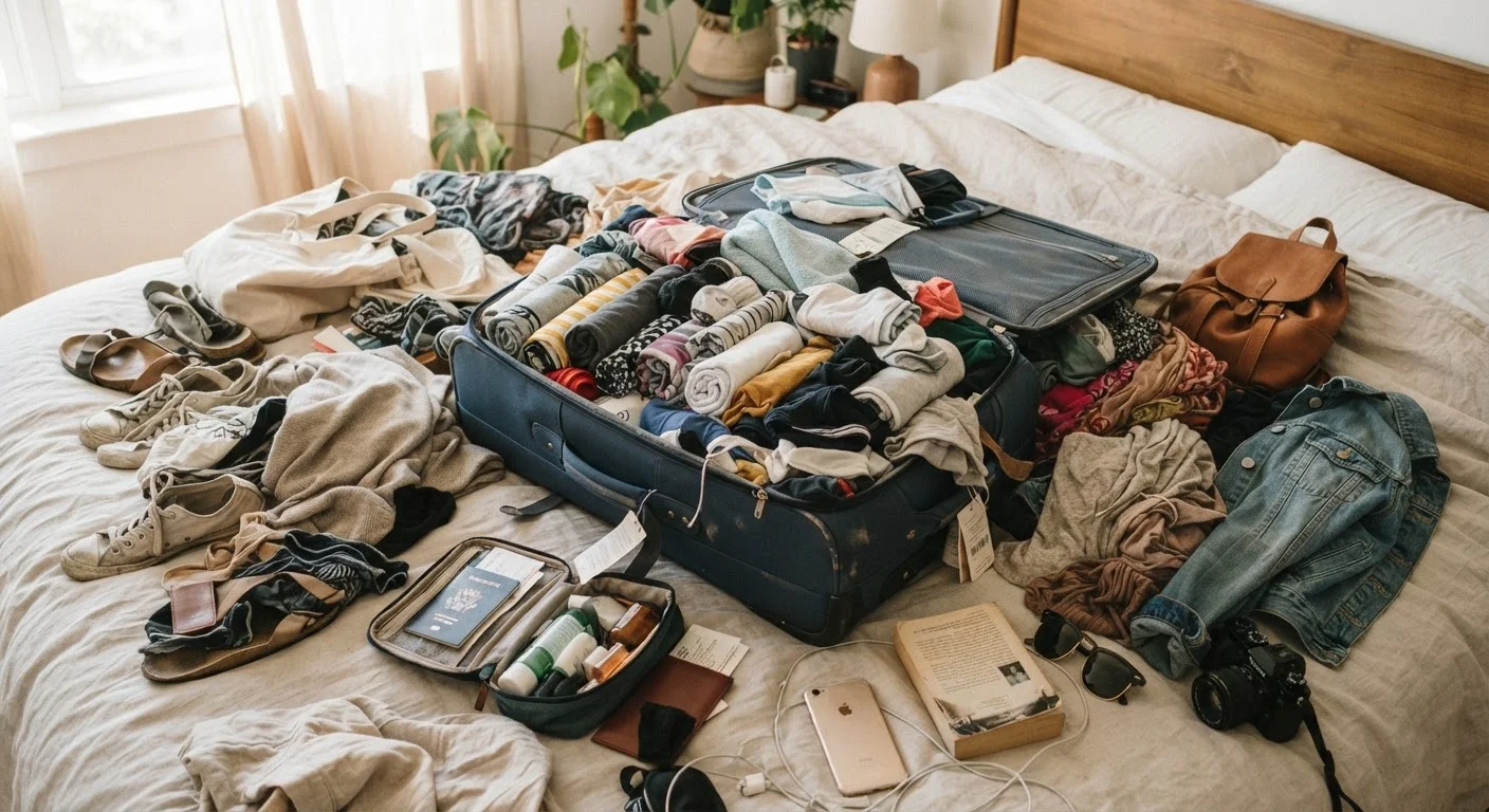 Why First-Time Travelers Keep Overpacking—and What to Do Instead